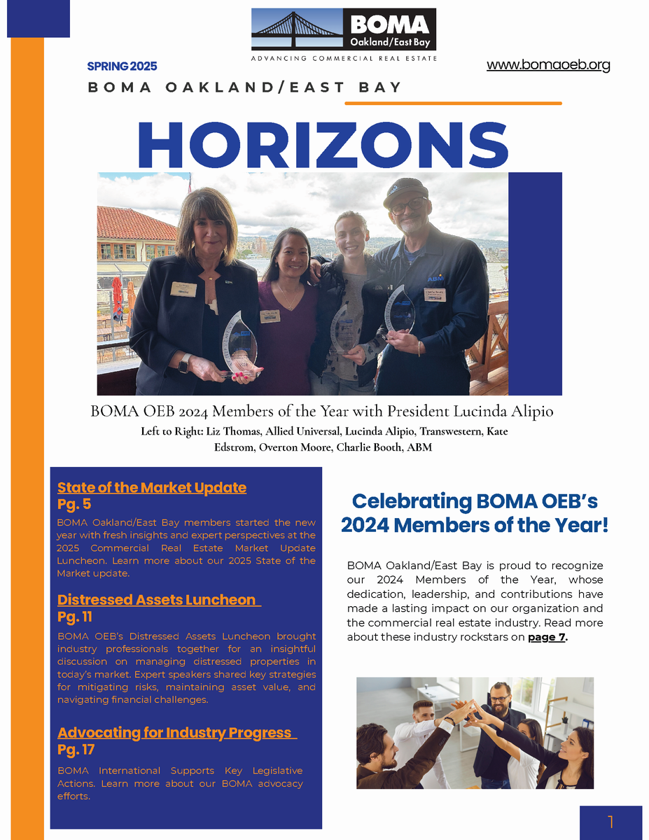 Horizons Spring 2025 Cover Page